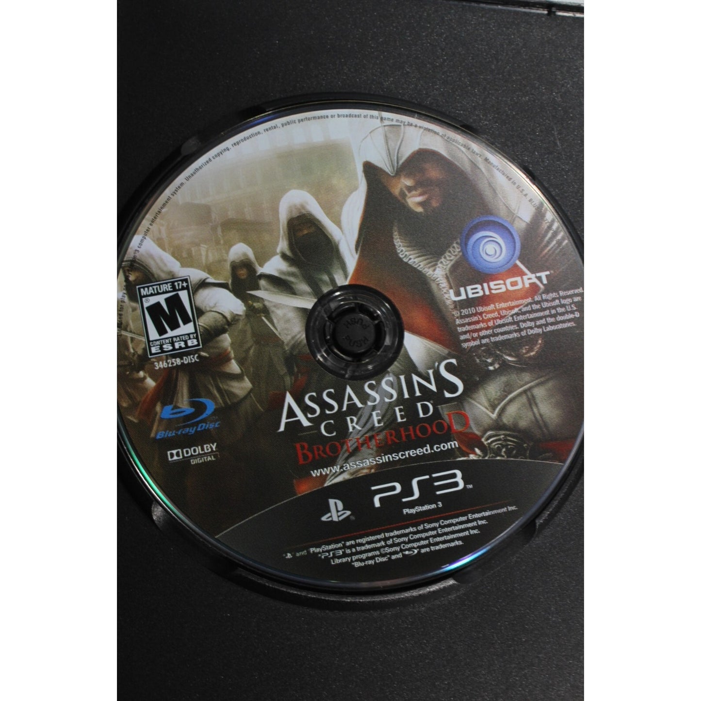 Assassin's Creed Brotherhood PlayStation 3 PS3 Tested Video Game Used