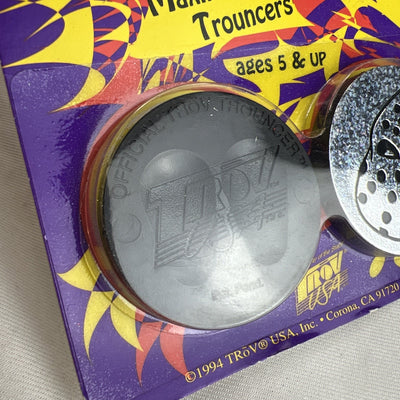 Trov Triple Thix Trouncers Pogs Vintage 1994 Game Jason Theme Halloween Scary