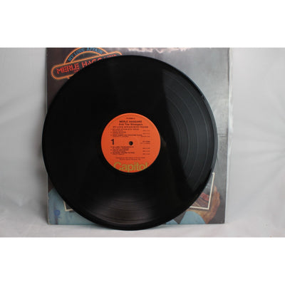 Merle Haggard and The Strangers My Love Affair With Trains Vinyl Record Used