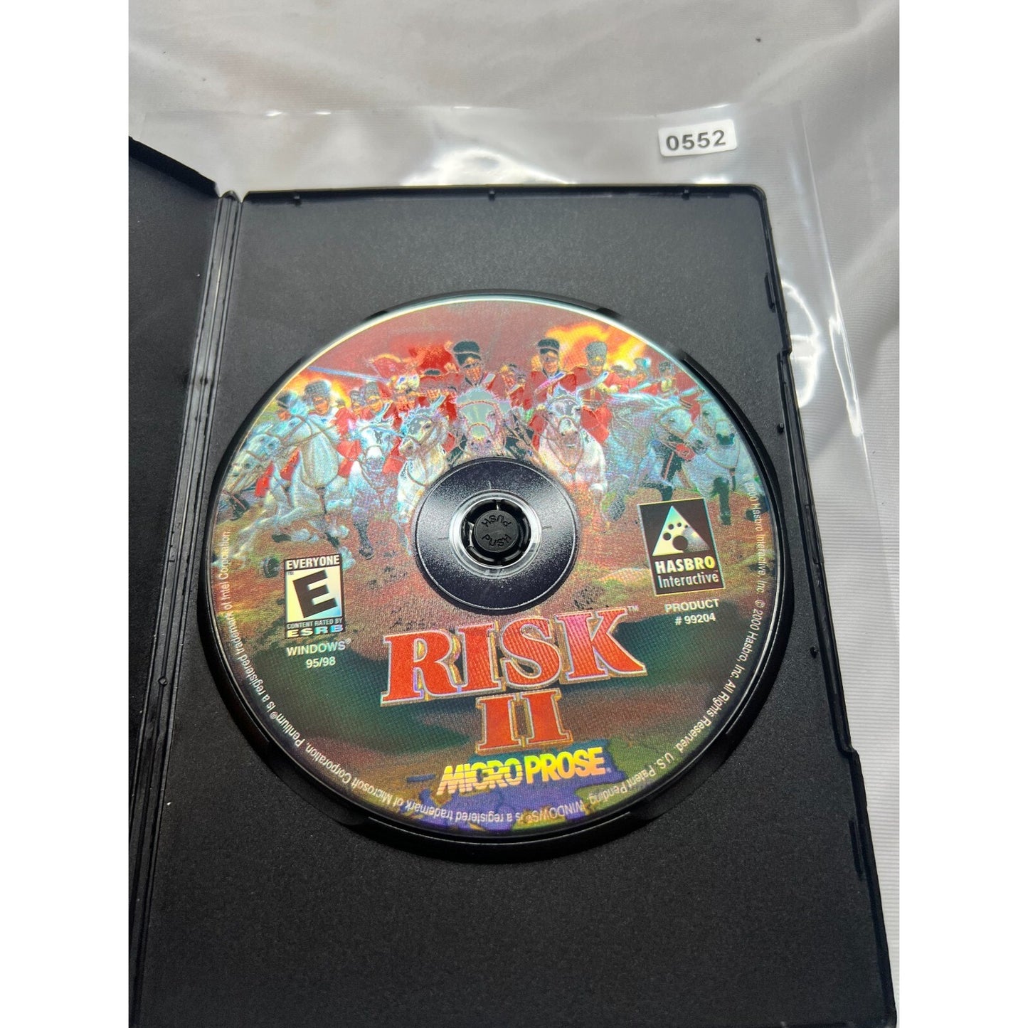 Risk II Hasbro Interactive PC Tested Video Game Used