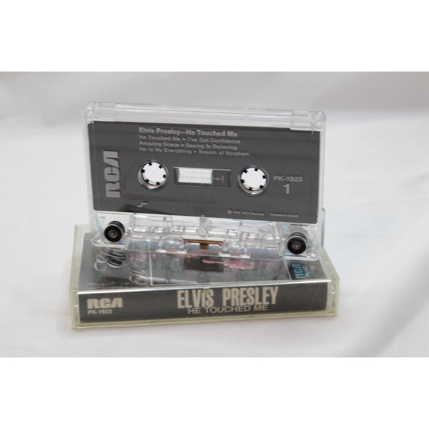 Elvis Presley He Touched Me Cassette Tape Tested Music Used