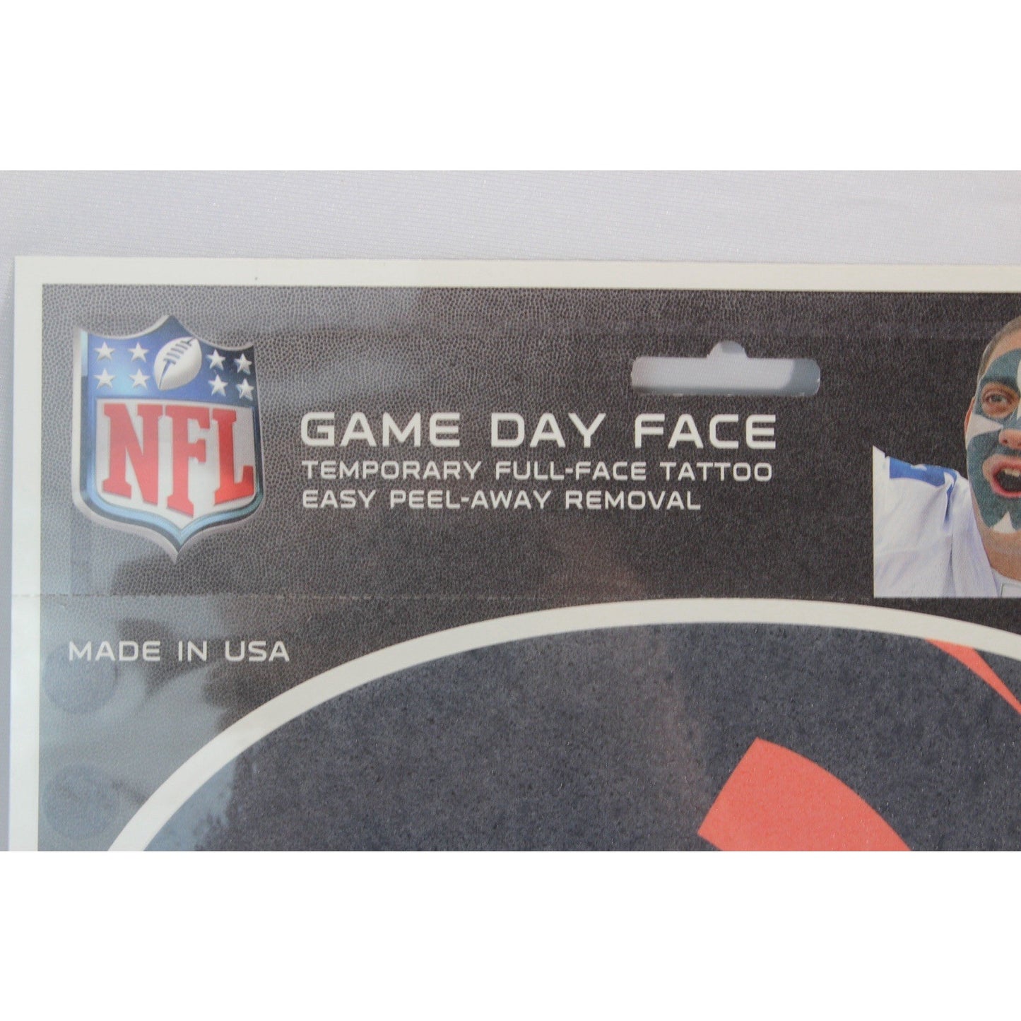 Cincinnati Bengals Game Day Face Temporary Tattoo NFL Football Fan Peel Off