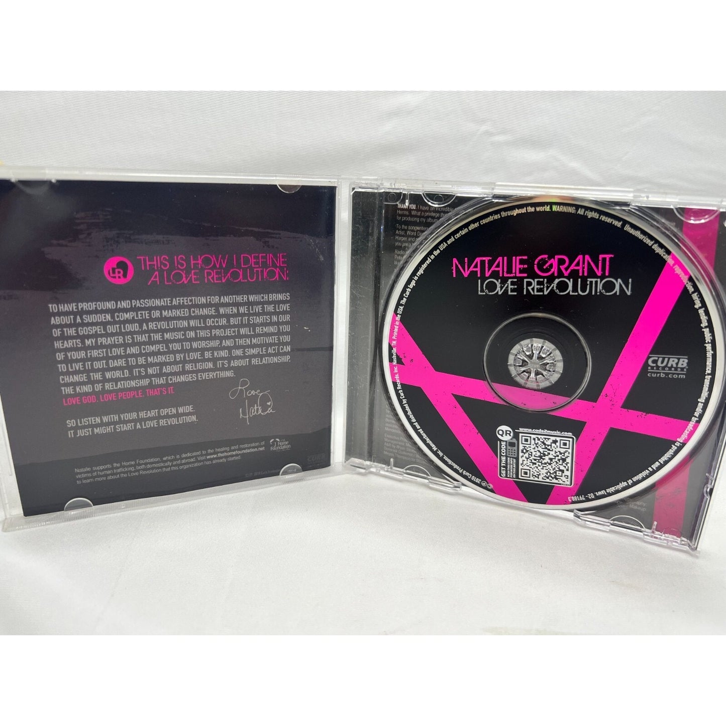 Love Revolution by Natalie Grant Audio CD-ROM Tested Used