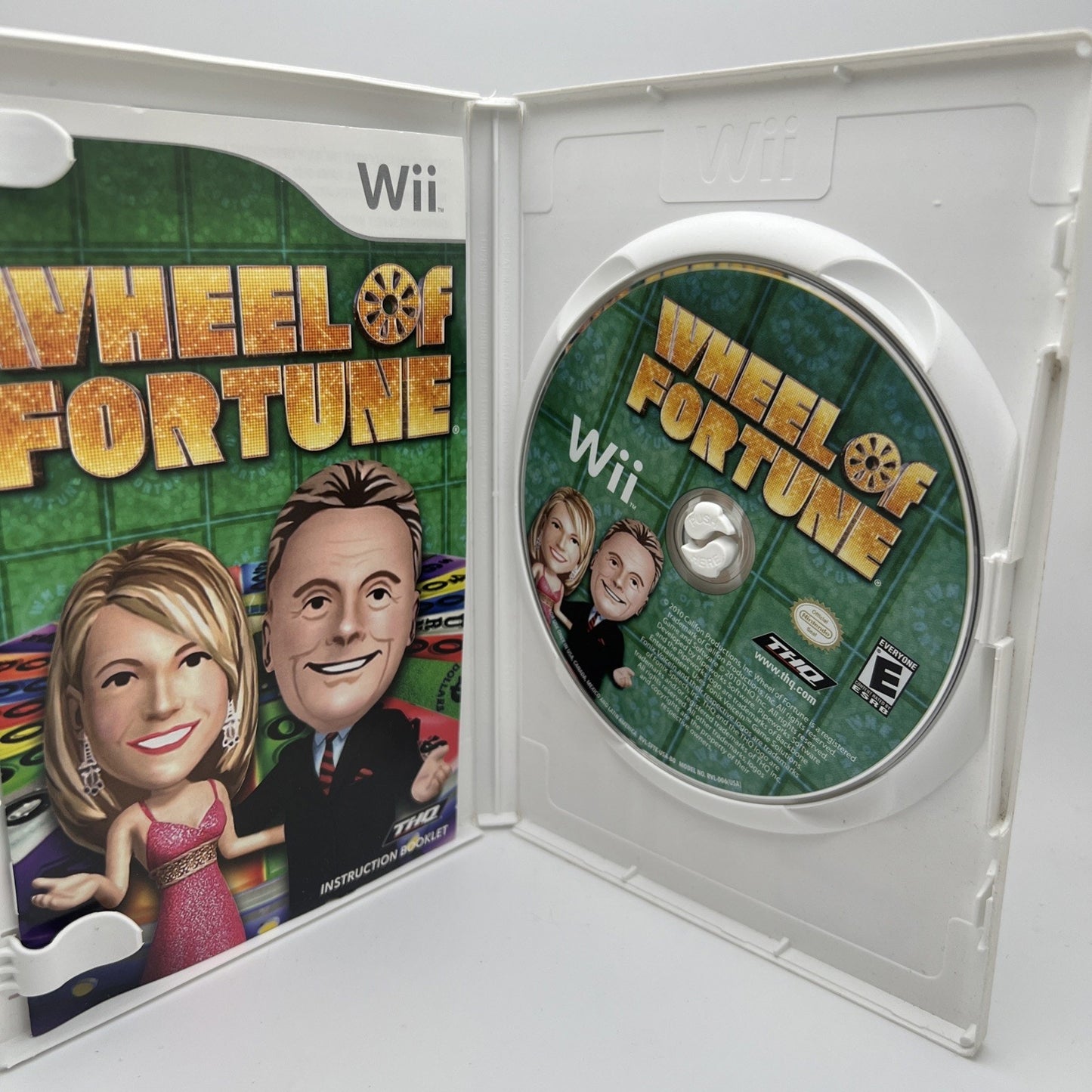 Wheel of Fortune Game Complete! Nintendo Wii