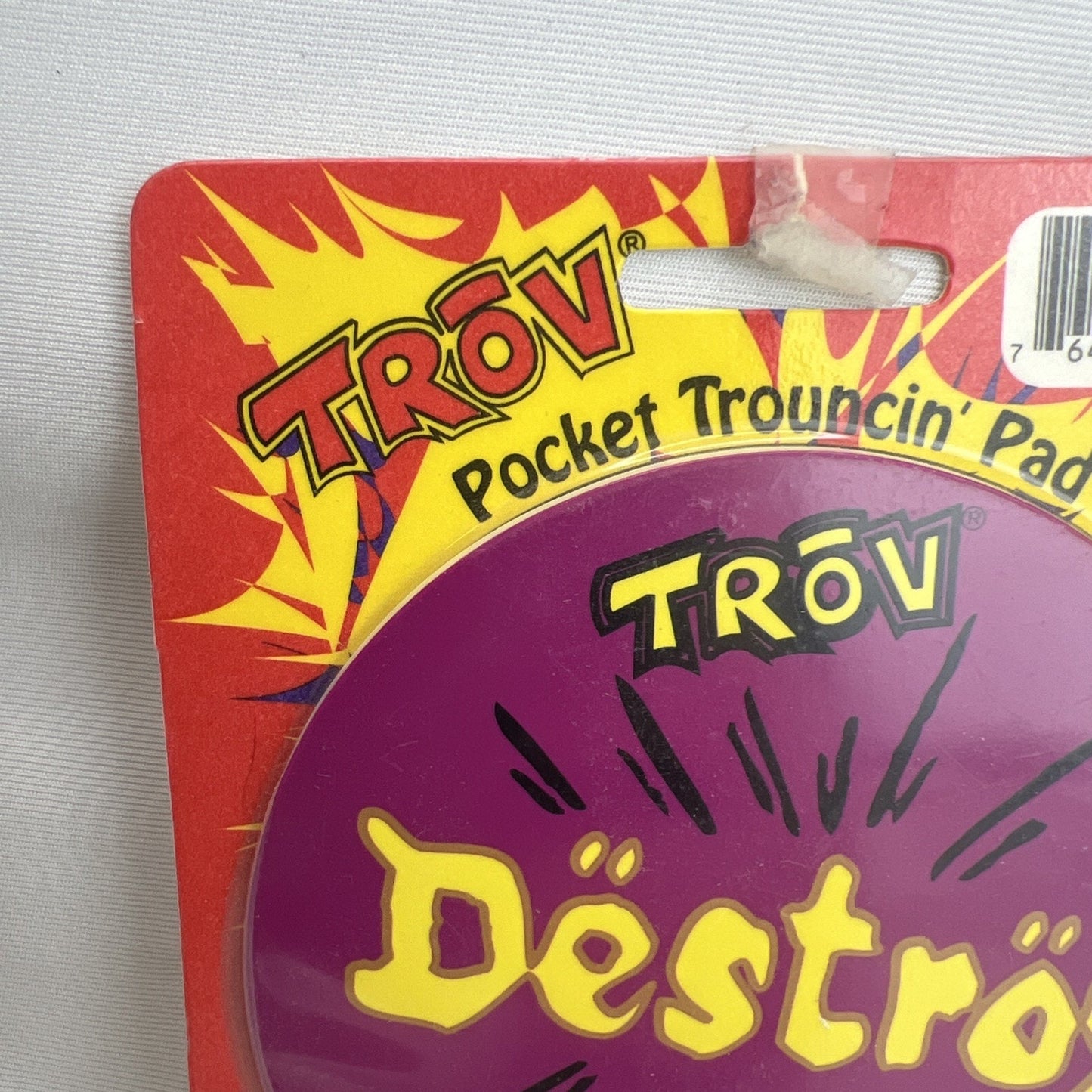 Trov Pocket Trouncin Pad Pogs Vintage 1994 Game Destroy Vintage Rare Sealed