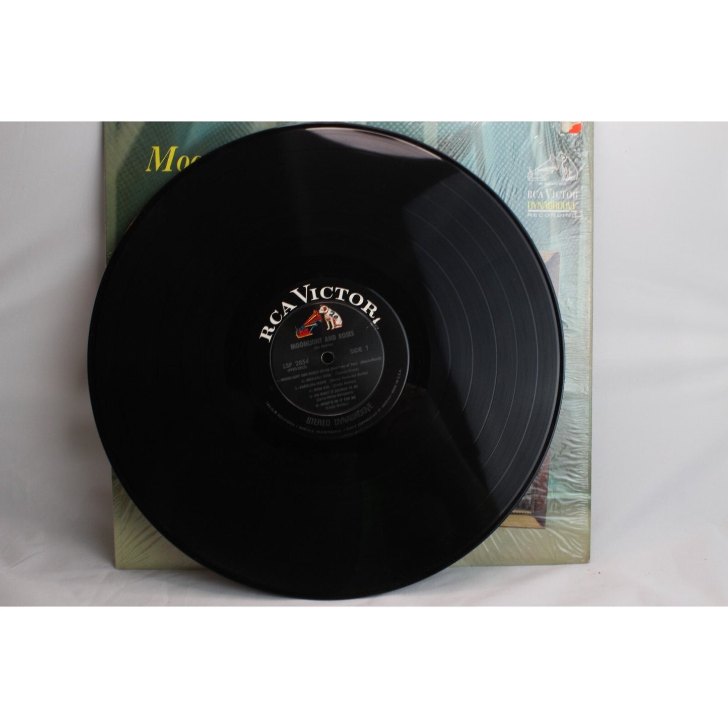 Moonlight and Roses Jim Reeves Vinyl Record Used