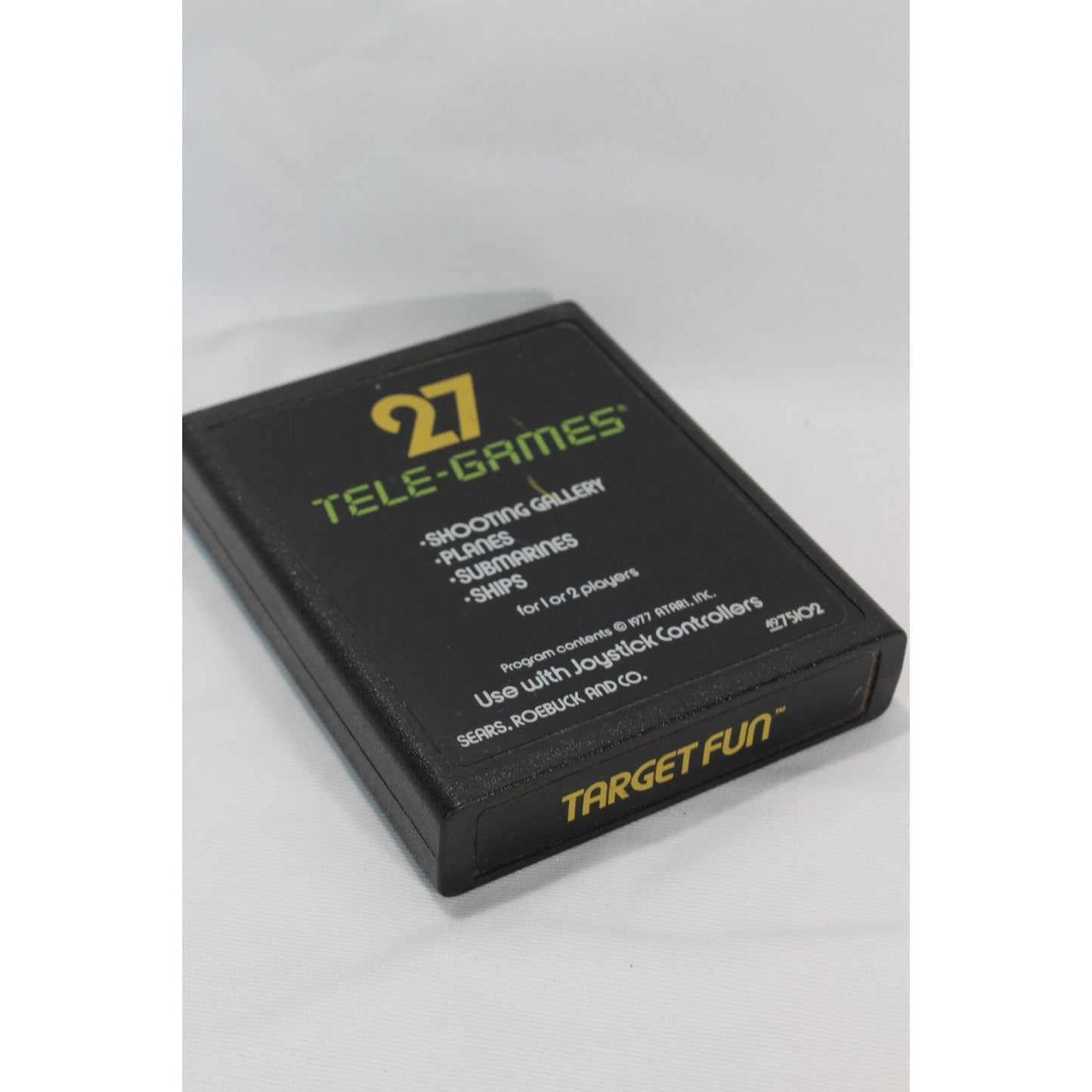 Shooting Gallery Atari 2600 27 Tele-Games Tested Video Game Sears Cartridge