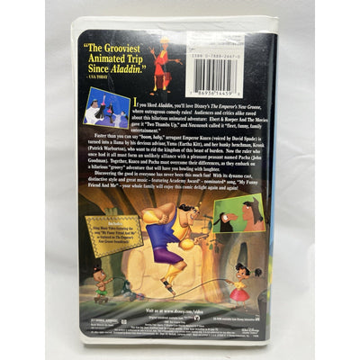 The Emperor’s New Groove , A Walt Disney Masterpiece VHS Tape