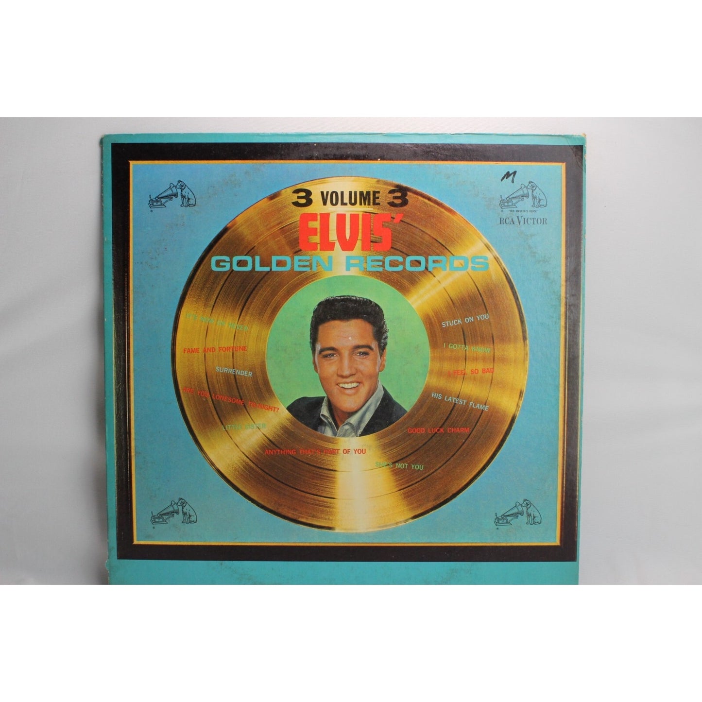Elvis Presley Elvis Golden Records Vol 3 Vinyl Record Tested Used