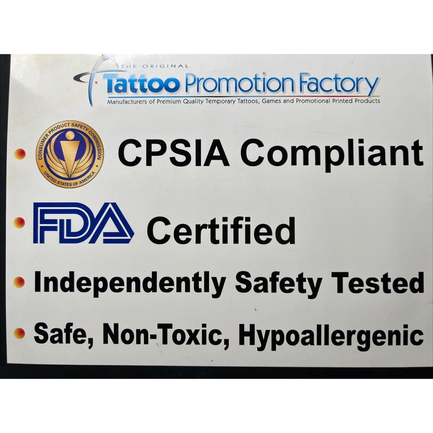 NFL Cincinnati Bengals Temporary Tattoo Pack Of 10 Face Body Tattoos Football