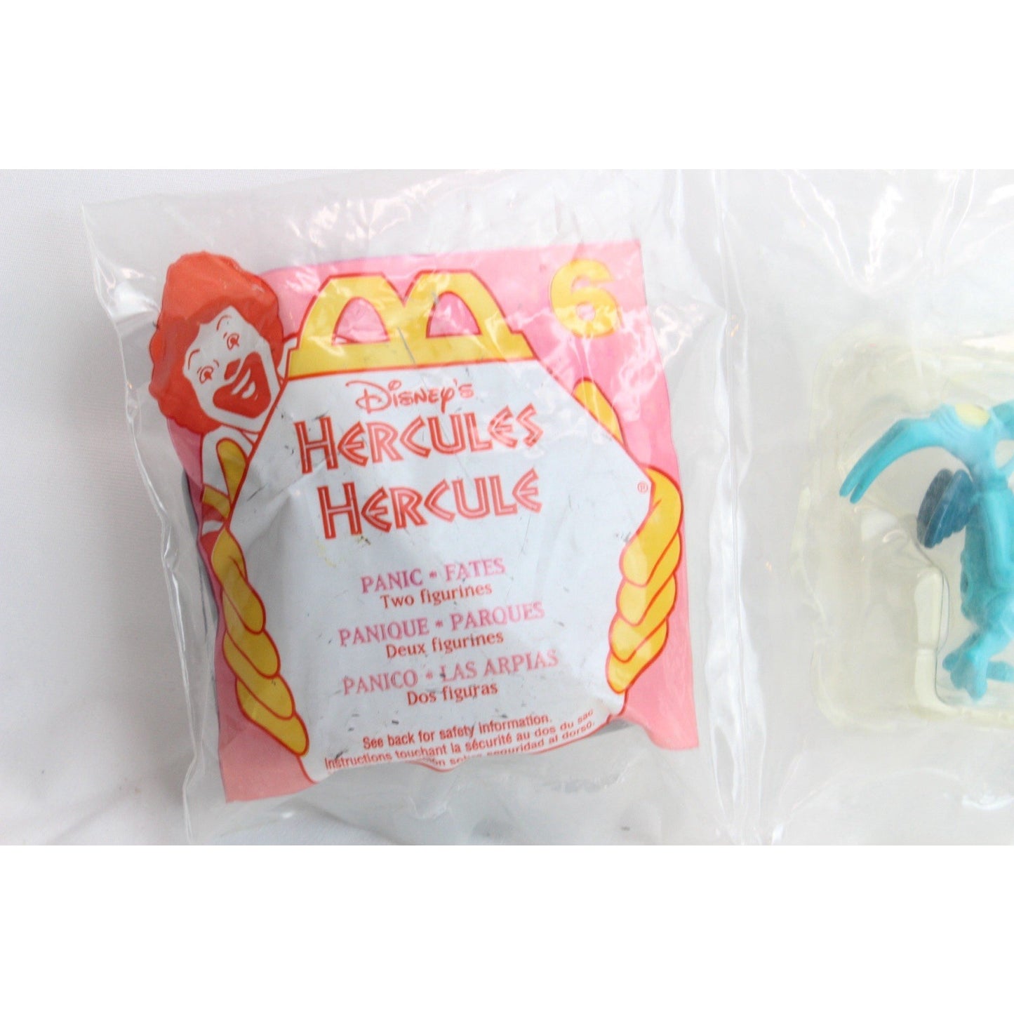 1996 Disney Hercules #6 Panic Fates And McDonald's Toy Rare Brand New