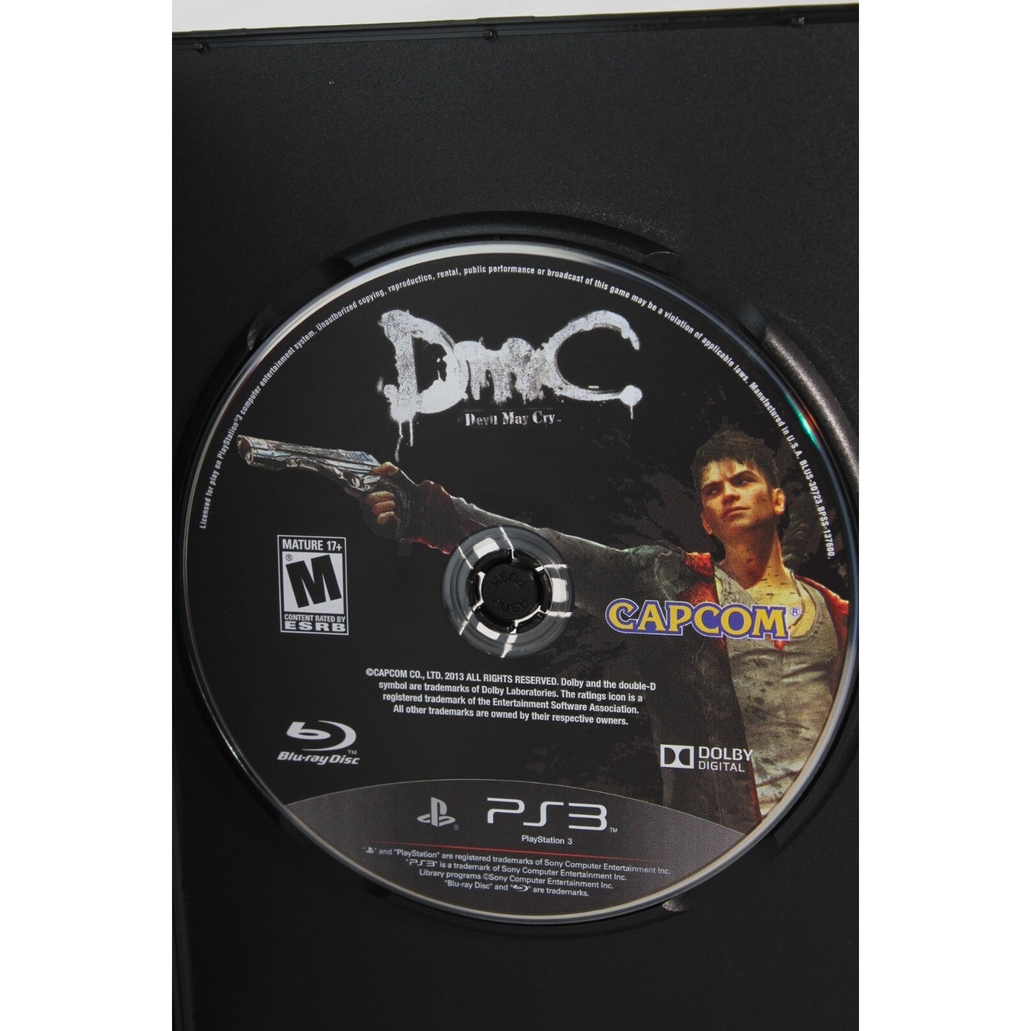 DMC Devil May Cry PlayStation 3 PS3 Tested Video Game Used Action Adventure Game