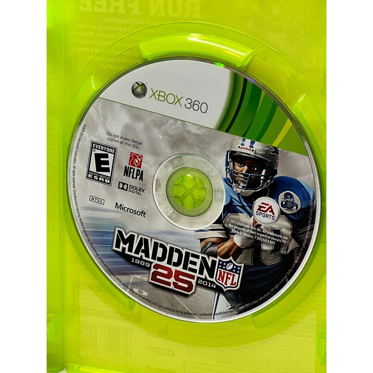 Madden NFL 25 Xbox 360 Tested Video Game Used
