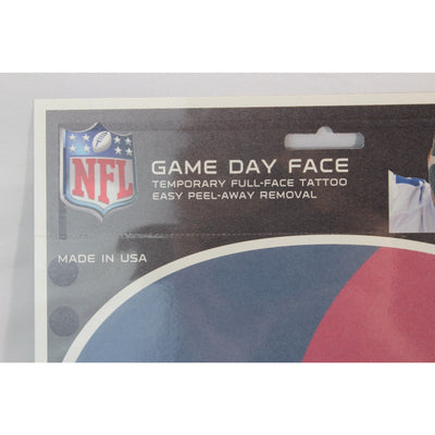 Houston Texans Game Day Face Temporary Tattoo NFL Football Fan Peel Off Tattoos
