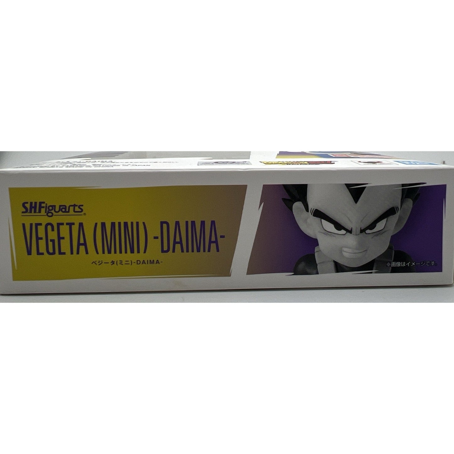 Bandai S.H. Figuarts Dragon Ball Z Daima Vegeta mini 70mm New Rare Action Figure