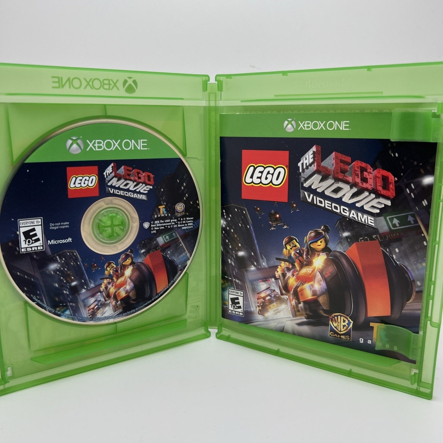 The LEGO Movie Xbox One Videogame (Microsoft Xbox One) Used With Case And Insert