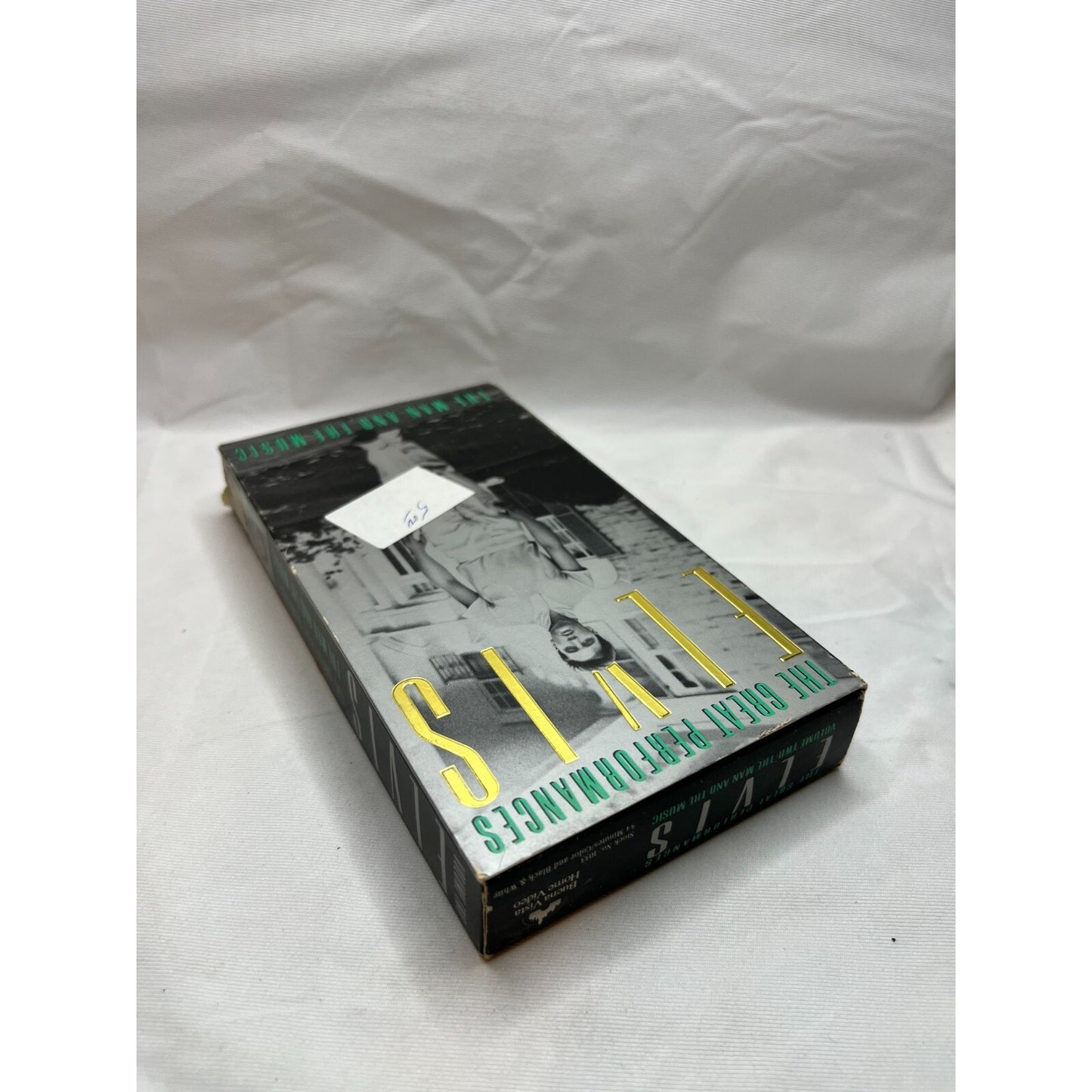 Elvis The Great Performances VHS The Man and The Music Tested Video Tape Used