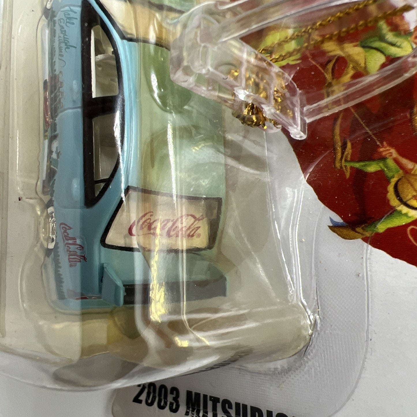 Johnny Lightning Coca Cola 2003 Mitsubishi Lancer Holiday Exclusive 2005 Rare