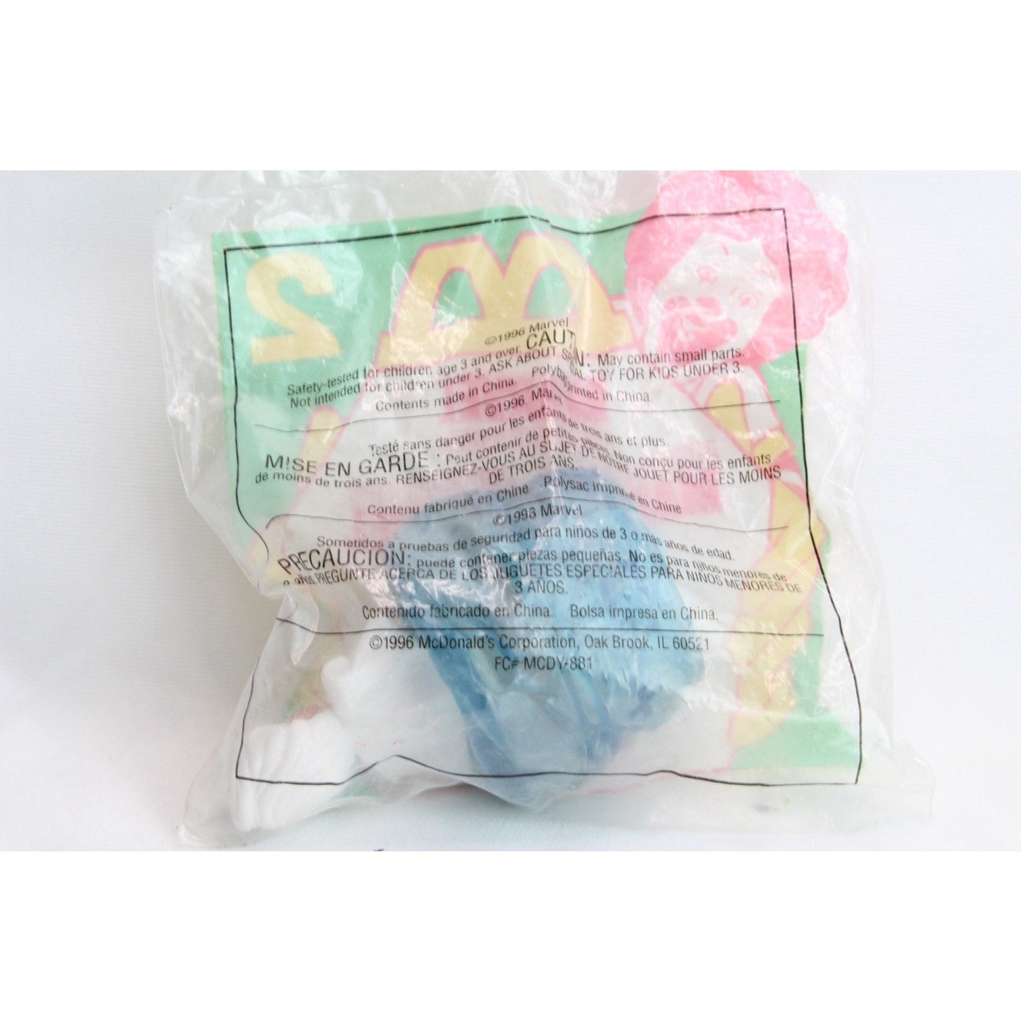 Storm Vehicle X-Men 1996 Marvel Super Heroes McDonald's Happy Meal Toy Sealed