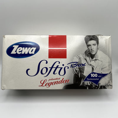 Elvis Presley Signature Zewa Softis Box präsentiert Legenden Unopened Rare