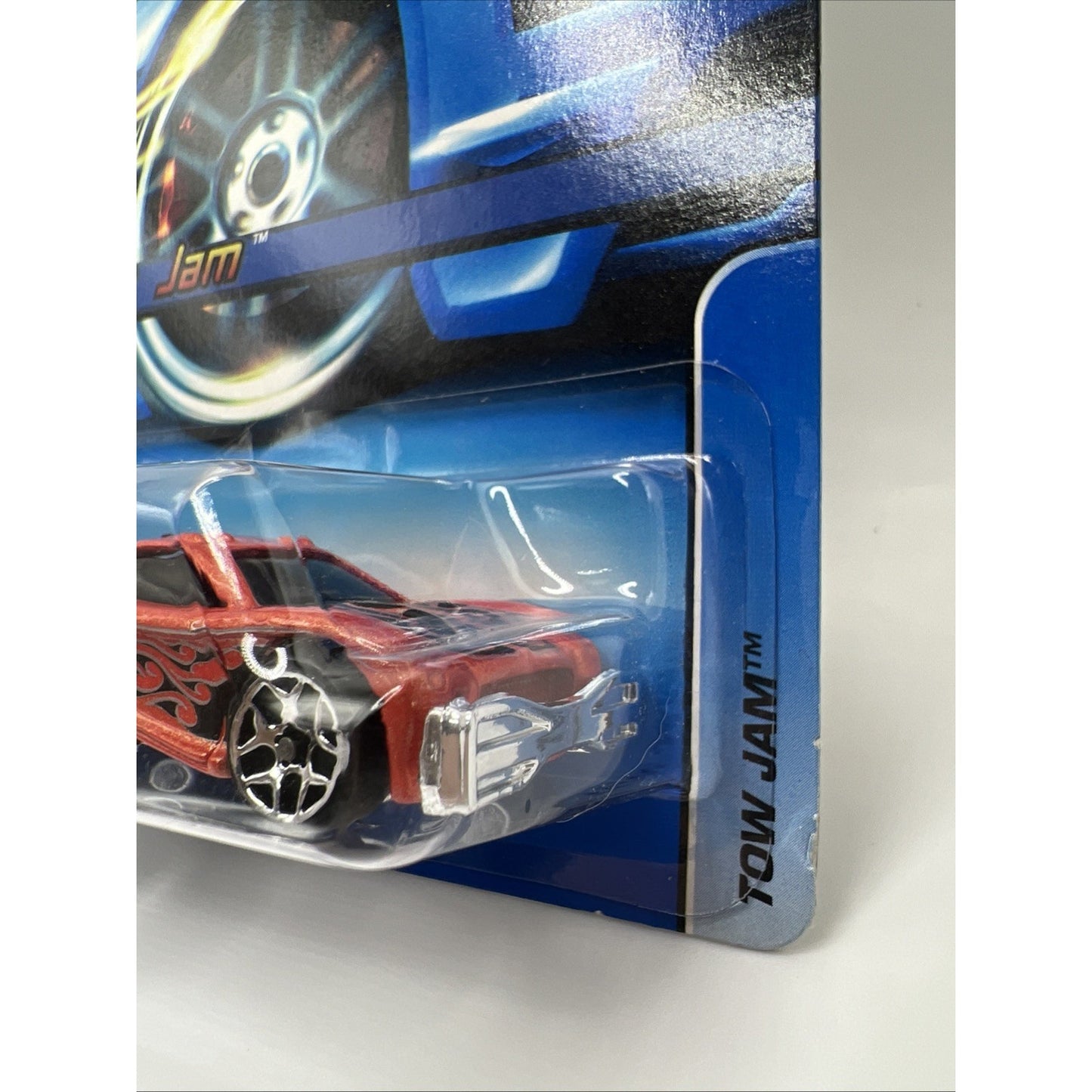 2006 Hot Wheels Mainline Collector #127 TOW JAM Orange Variation Chrome 5Y Sp