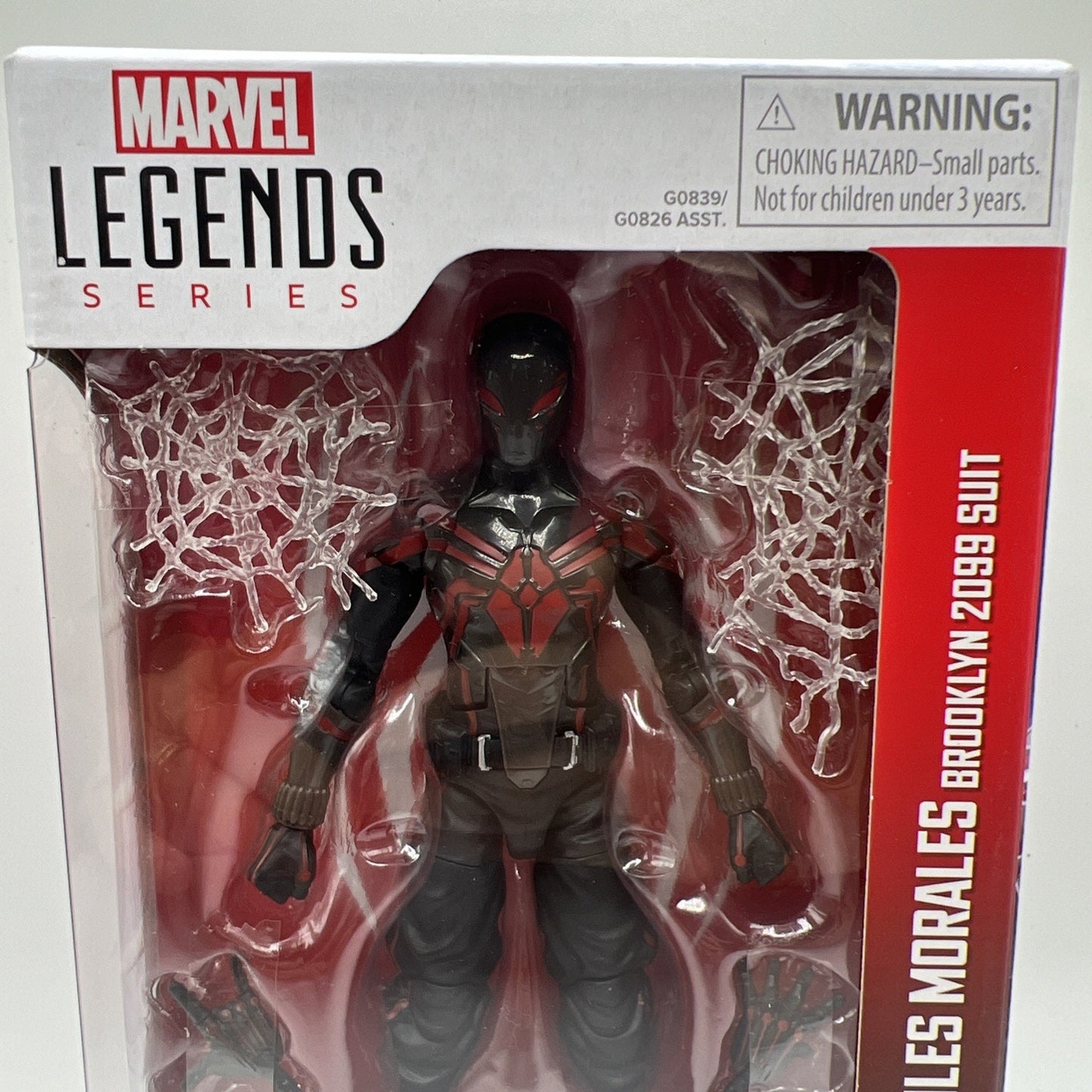Marvel Legends SpiderMan 2 Gamerverse Miles Morales Brooklyn 2099 Action Figure