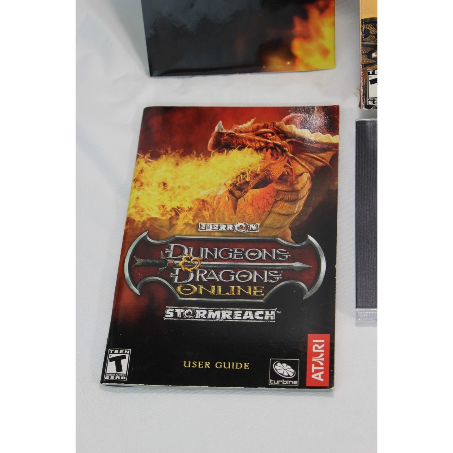 PC Dungeons and Dragons Online Stormreach Used Tested Video Game RPG MMO Fantasy