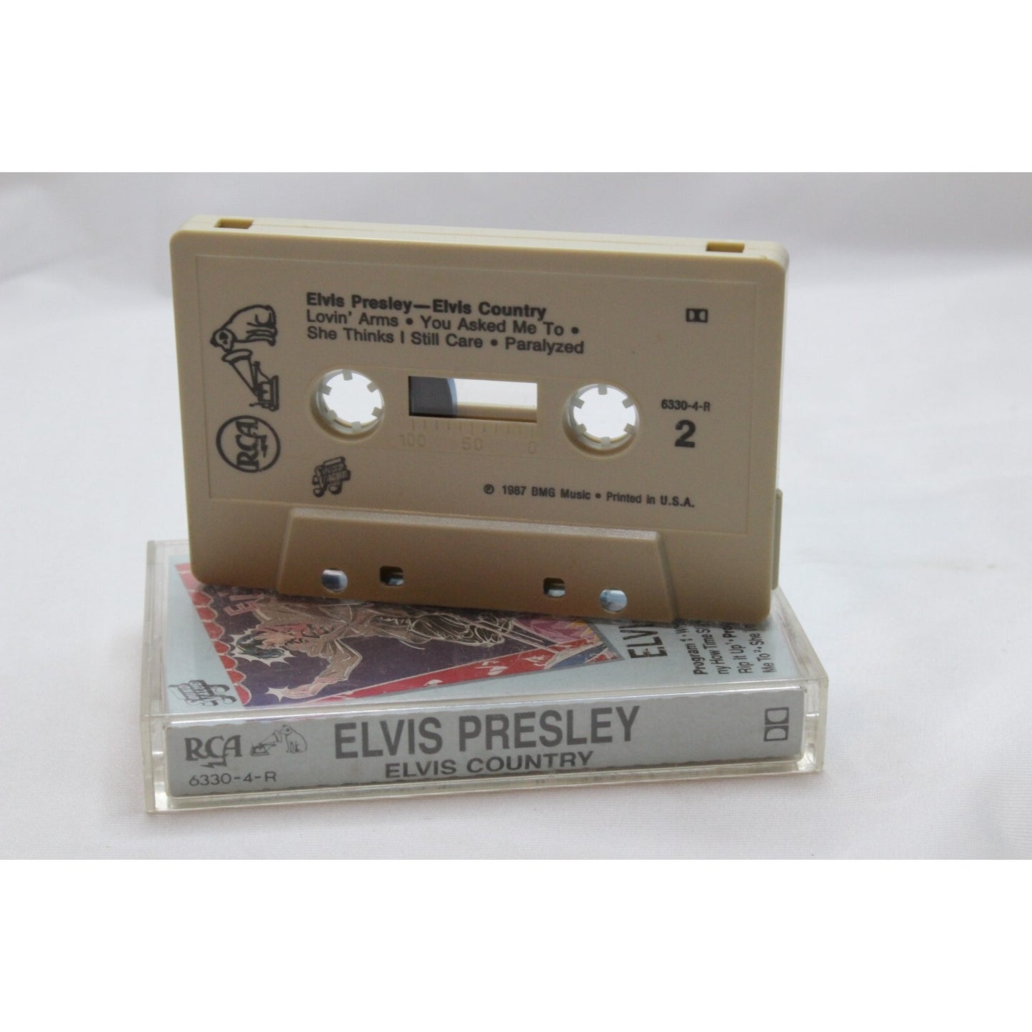 Elvis Presley Elvis Country Cassette Tape Tested Music Used