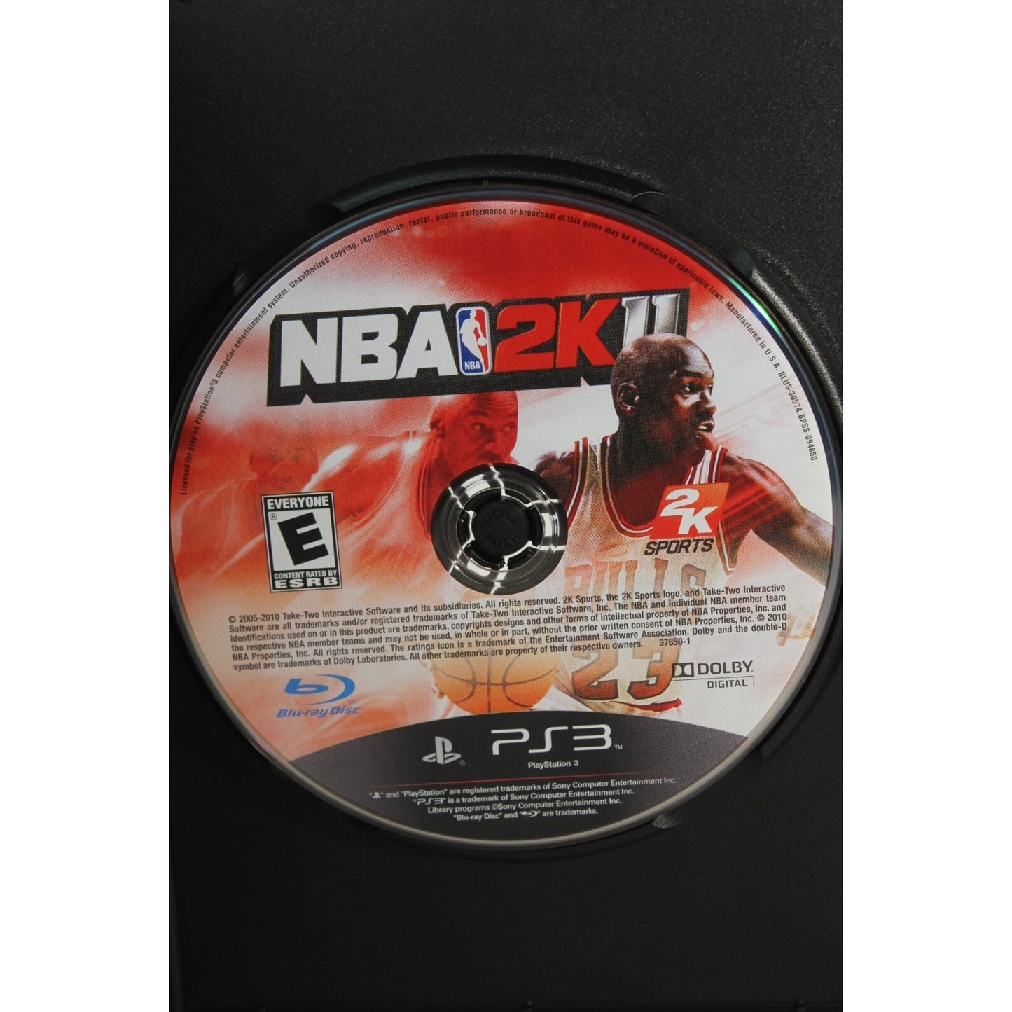 NBA 2K11 PlayStation 3 PS3 Tested Video Game Used Basketball Sports Game