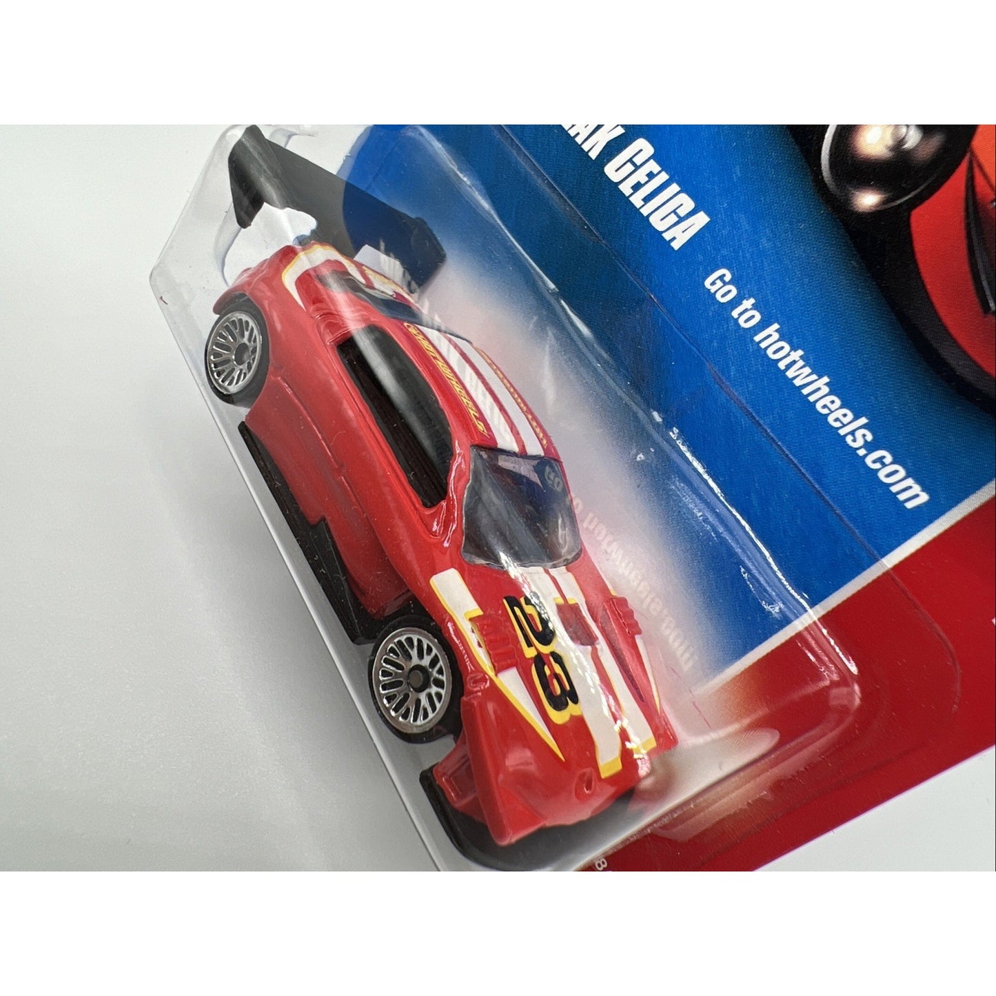 2008 Hot Wheels Pikes Peak Celica Toyota Web Trading Cards Die Cast Car Model