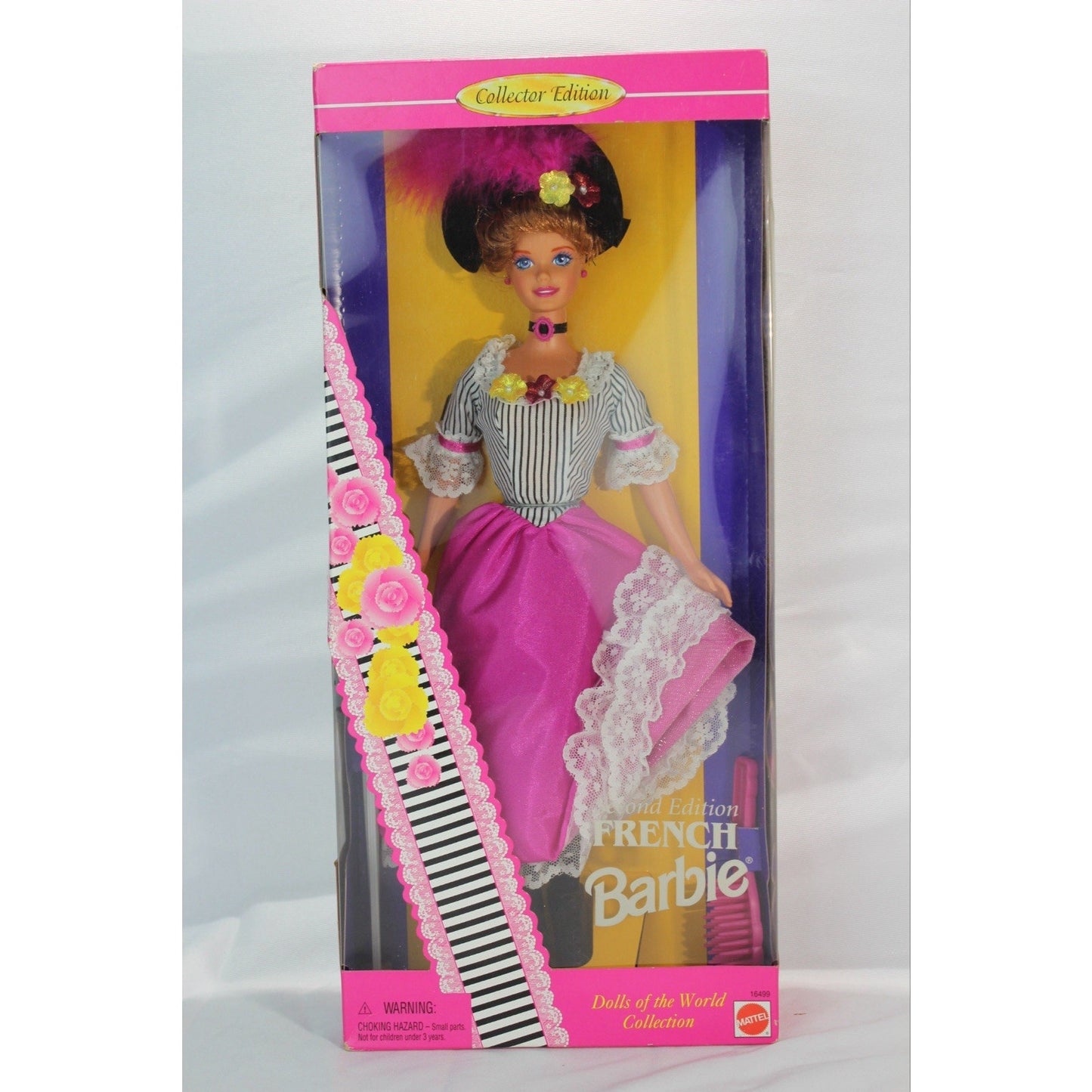 French Barbie Dolls of the World Collection Second Edition 1996 Mattel 16499 New