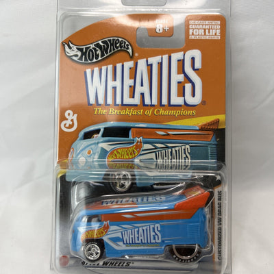 Hot Wheels Wheaties VW Drag Bus 1:64 Diecast Real Riders & Protector Volkswagen