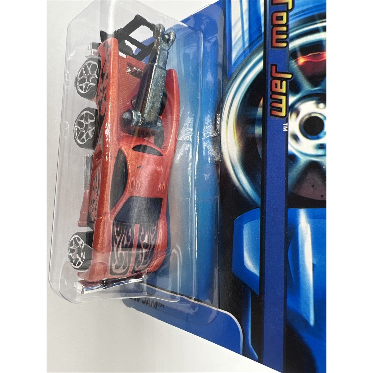 2006 Hot Wheels Mainline Collector #127 TOW JAM Orange Variation Chrome 5Y Sp
