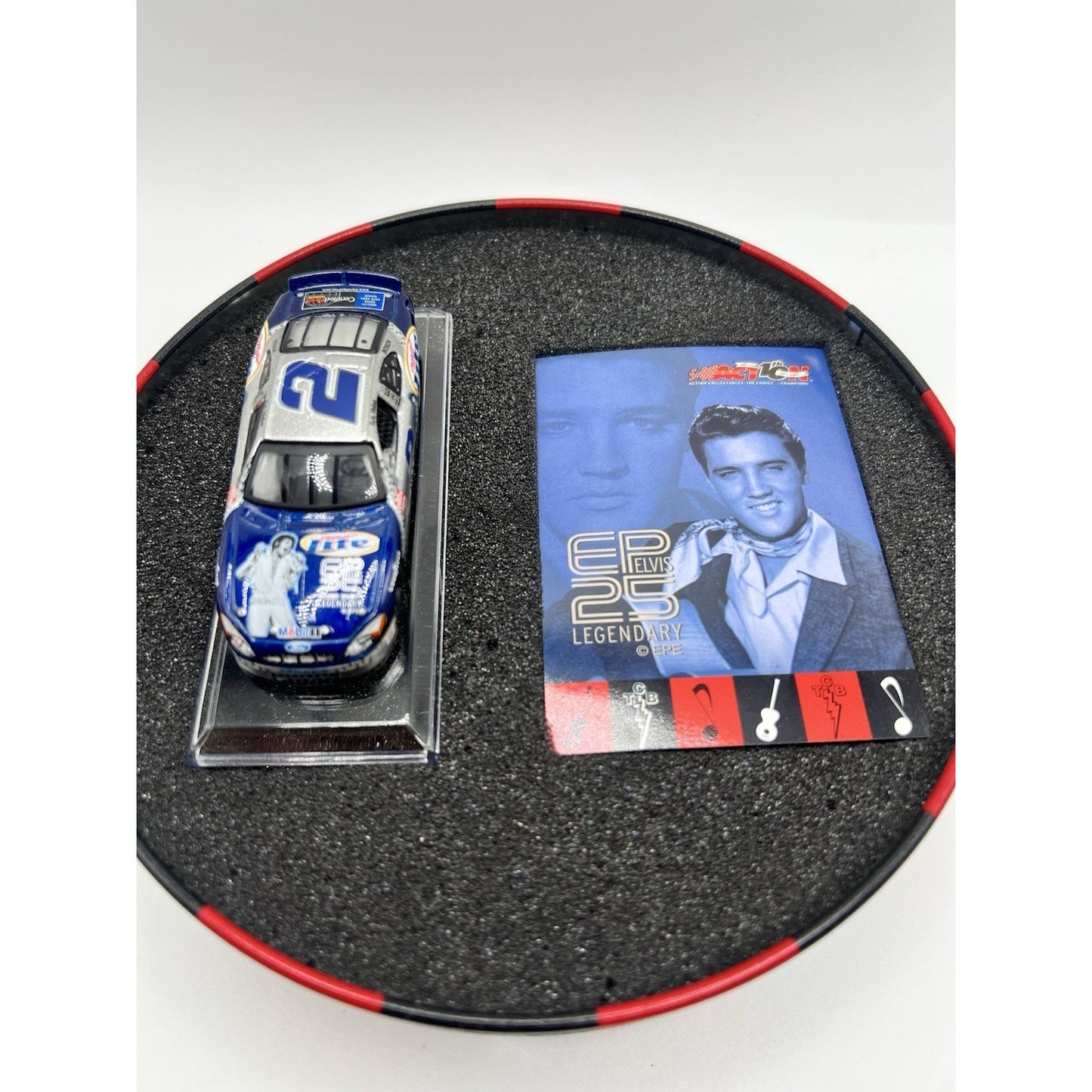 Elvis Presley 25th Anniversary Miller Lite 1:64 Stock Car Collectible NASCAR