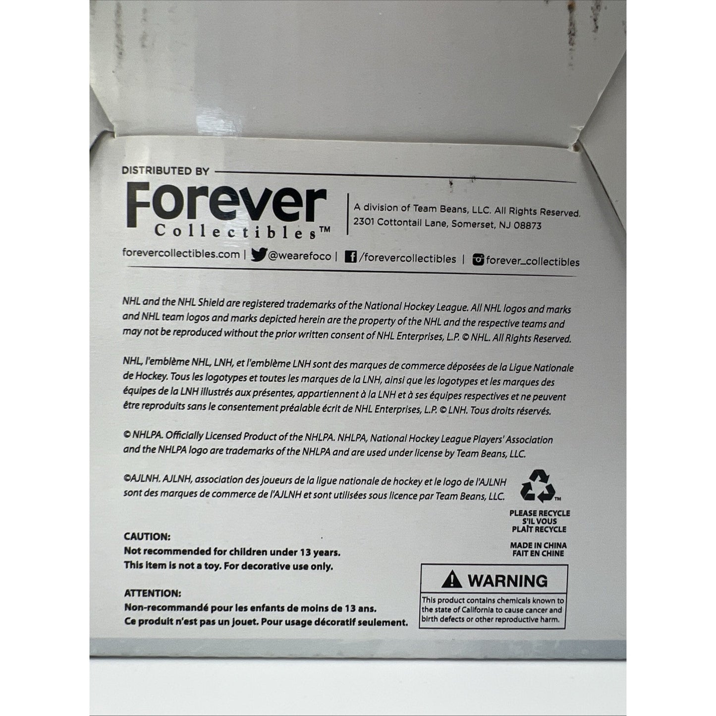 Super Rare 2015 Chicago Blackhawks Marian Hossa Bobblehead NHL Winter Classic