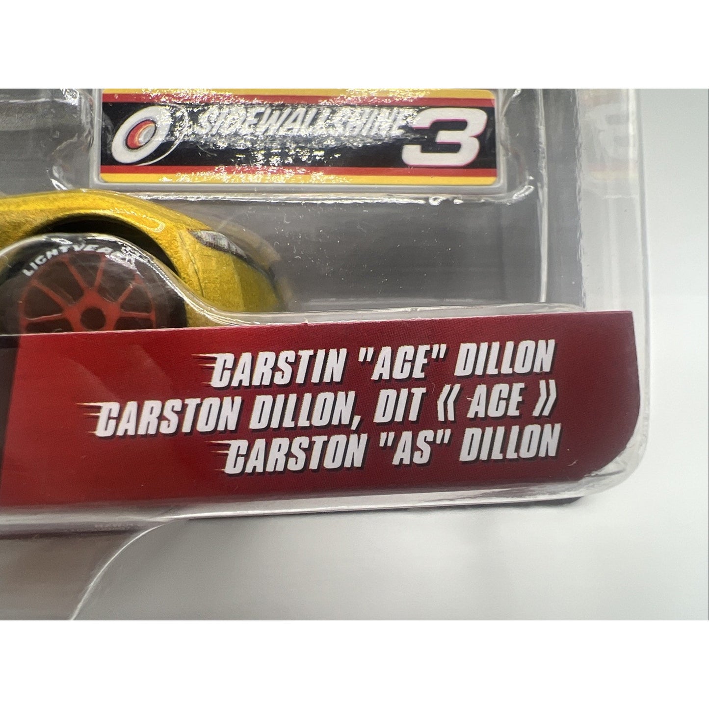 Carstin Ace Dillon Disney Pixar Cars 1/55 Sidewallshine #3 Diecast ‘24 Nascar