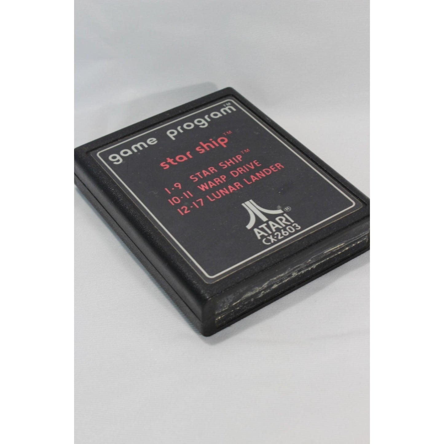 Star Ship Atari 2600 Used Tested Video Game CX2603 Retro Space Shooter Game