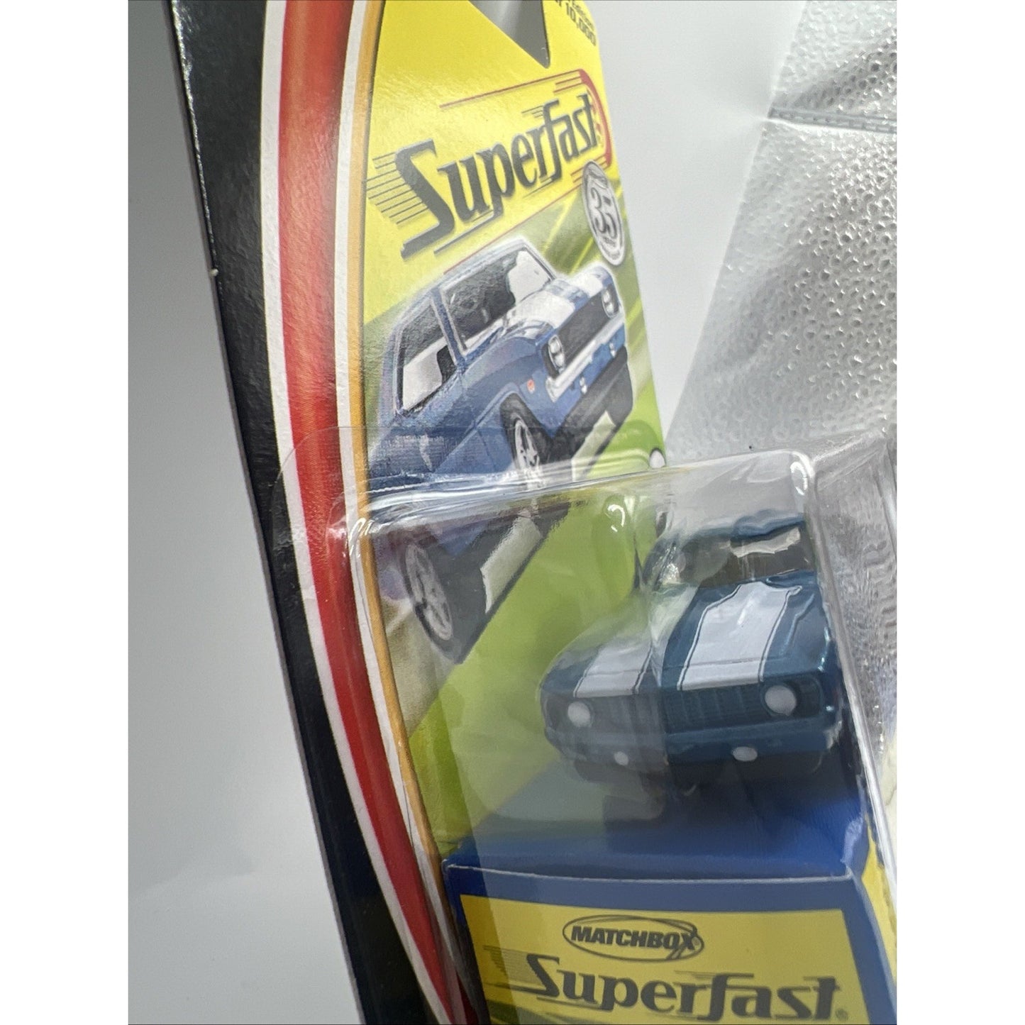 Matchbox SuperFast 1969 Camaro Z-28 Die-Cast Toy Car Super Fast Muscle Race Car