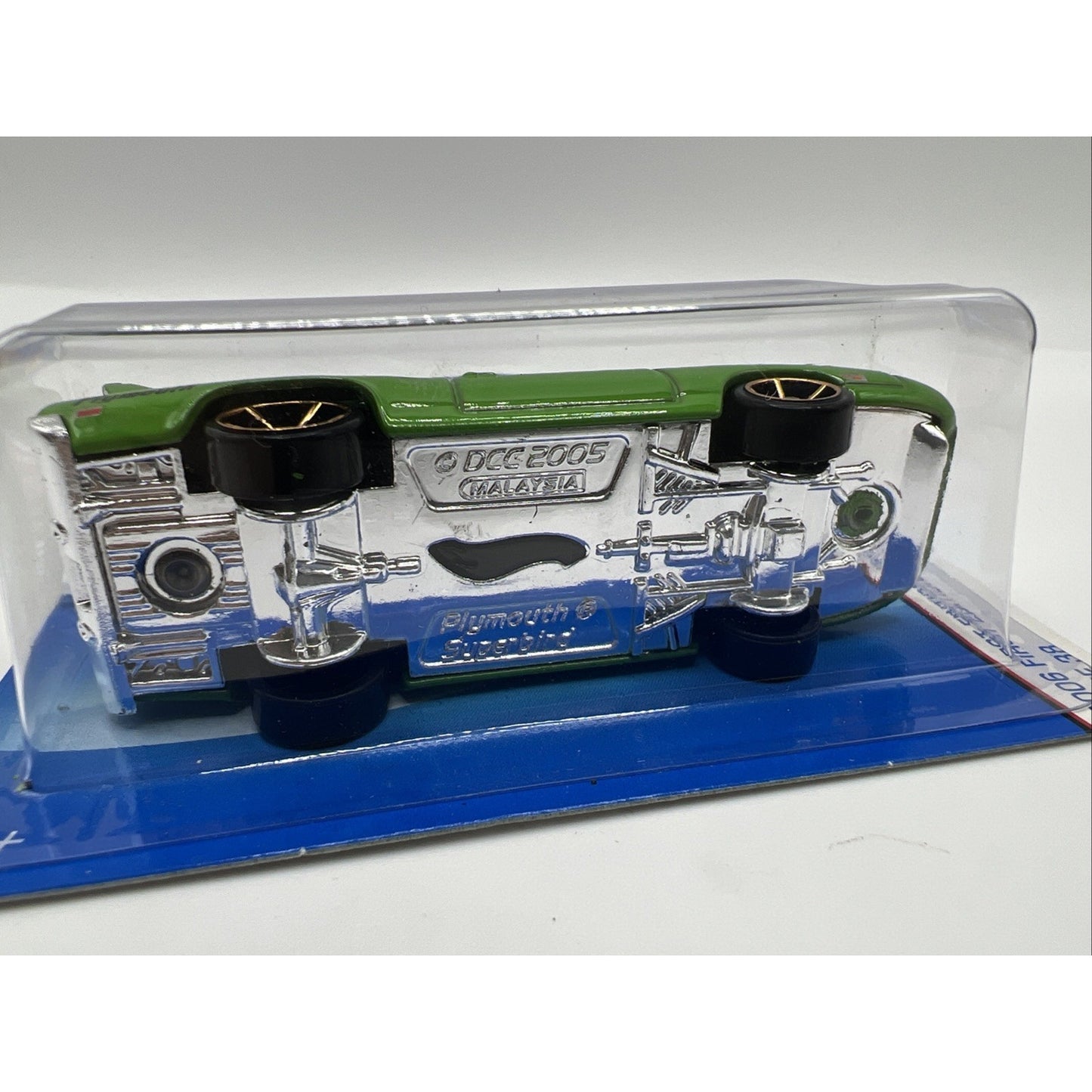 2006 Hot Wheels 70 Plymouth Superbird 1/38 Green Ultrafast Wheels Muscle Car