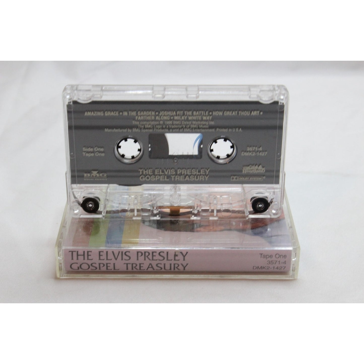 The Elvis Presley Gospel Treasury Cassette Tape Tested Music Used