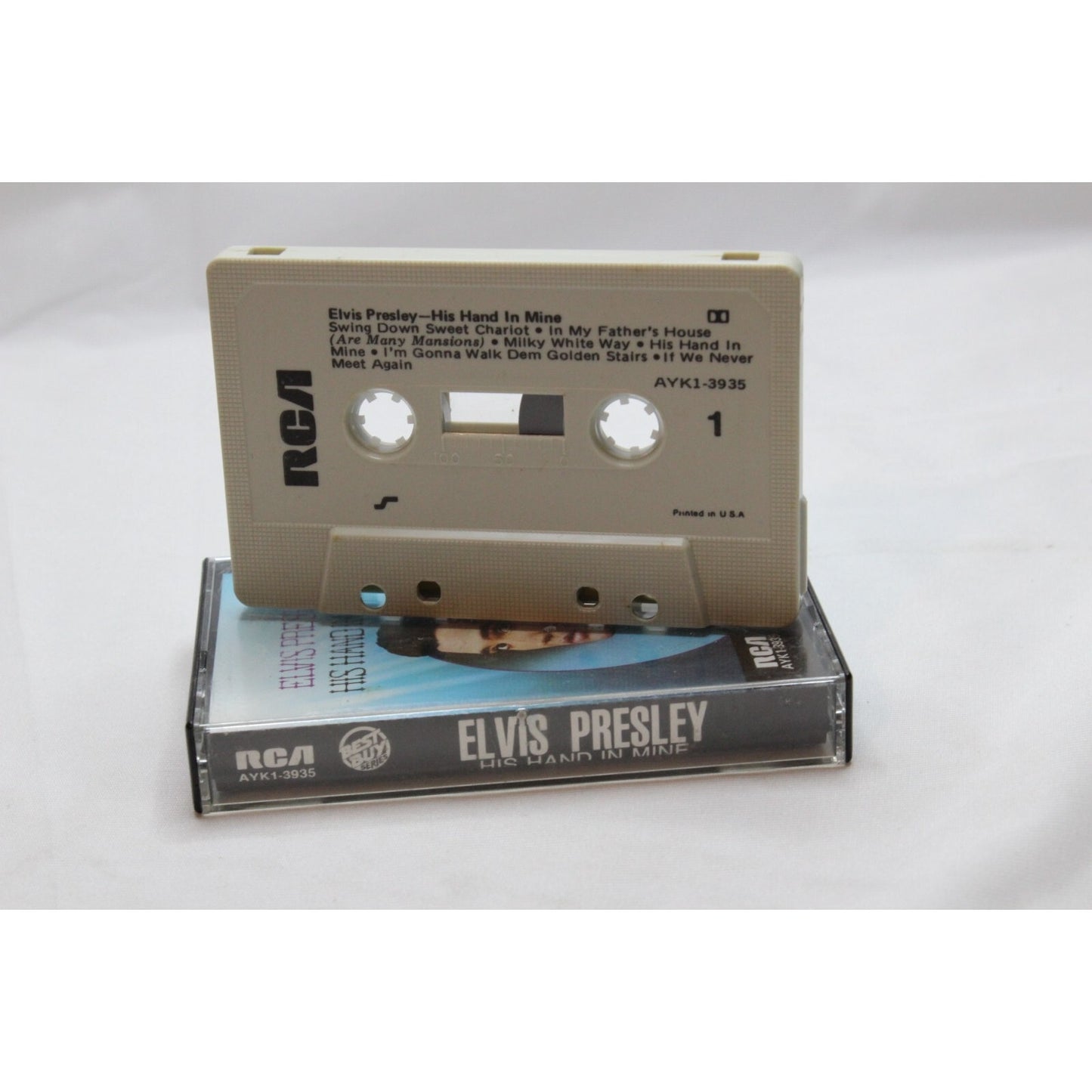 Elvis Presley His Hand In Mine Cassette Tape Tested Music Used