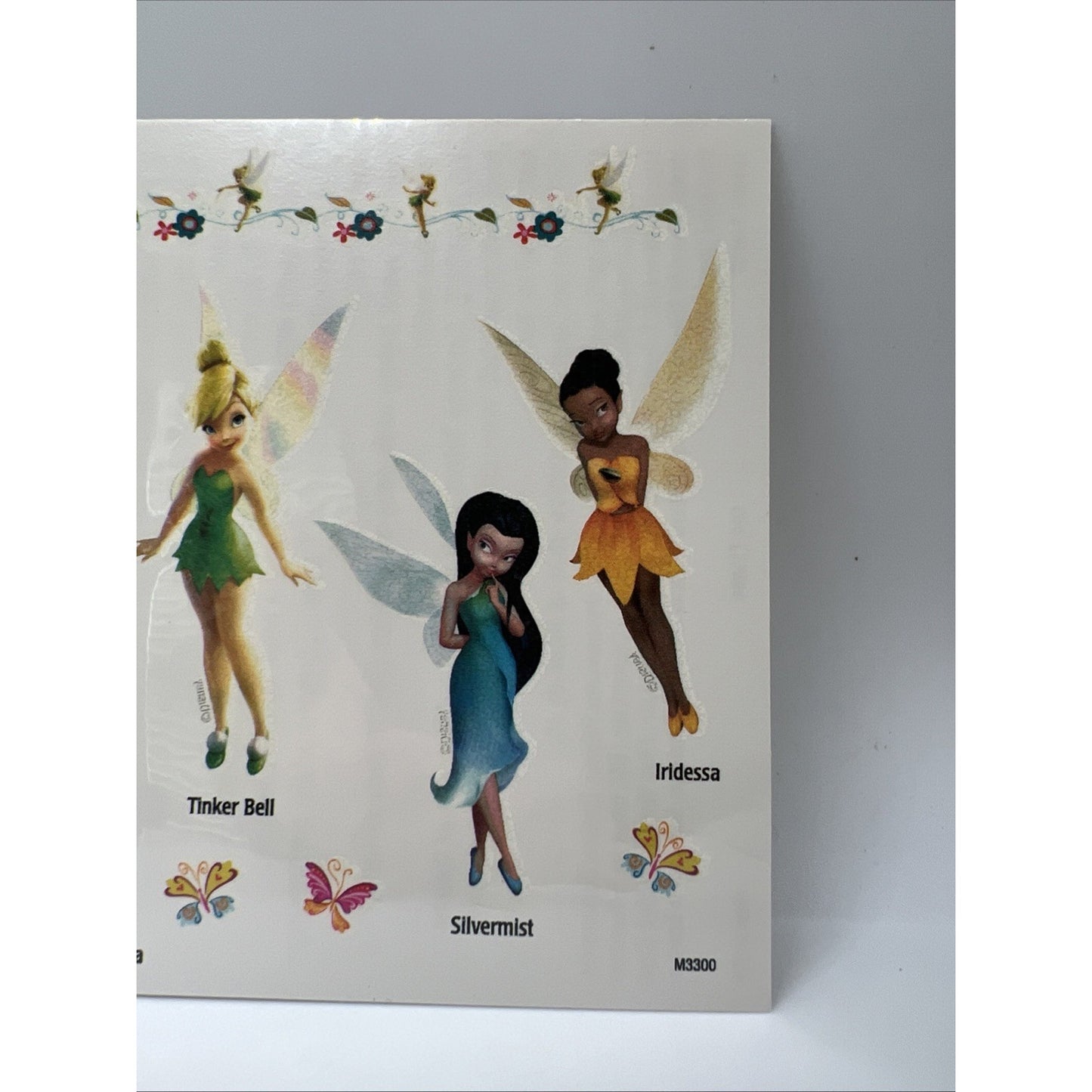 Walt Disney Pictures Peter Pan Tinkerbell Tattoo Temporary Tattoos Fairies Fairy