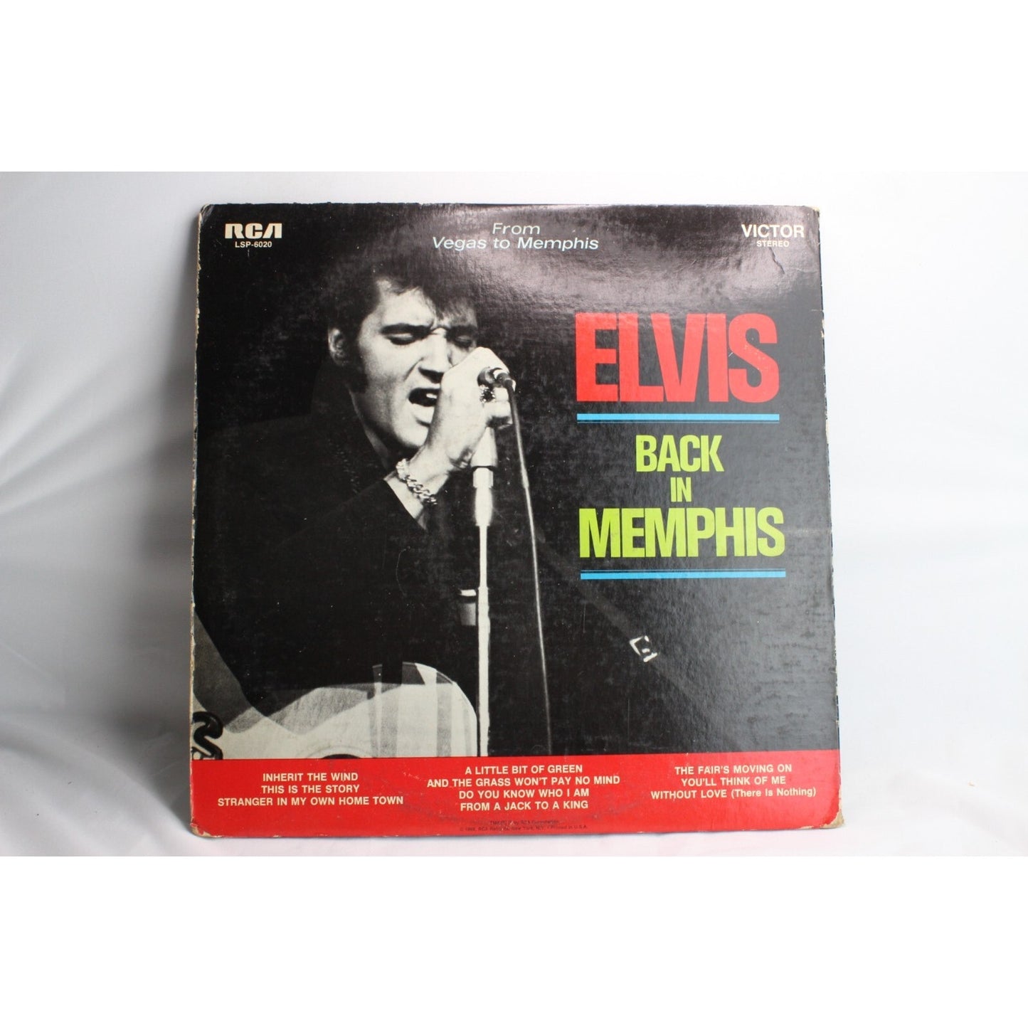 Elvis Presley Back In Memphis Vinyl Record Tested Used