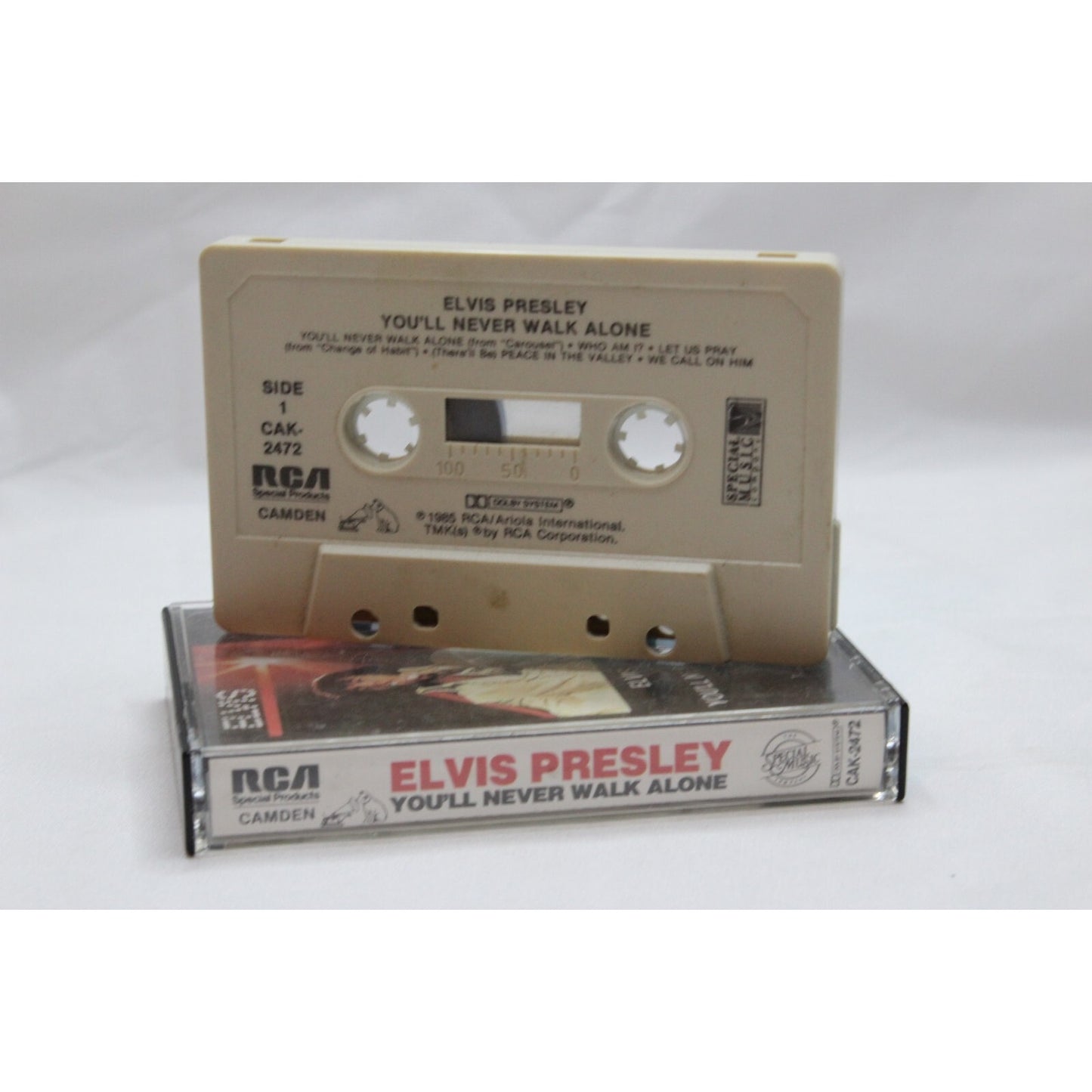 Elvis Presley You'll Never Walk Alone Cassette Tape Tested Music Used