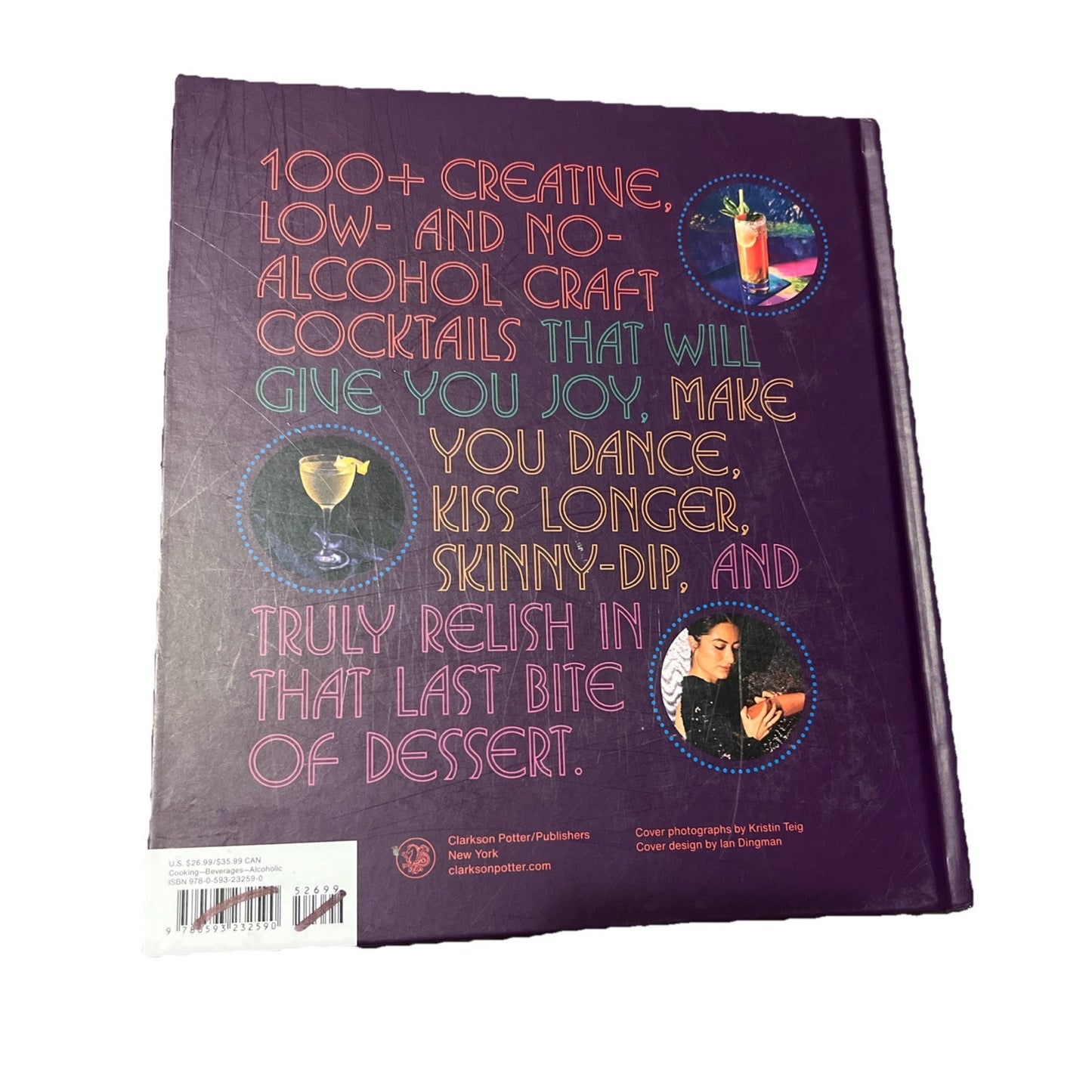 Drink Lightly : A Lighter Take on Serious Cocktails Bartender Liquor Book