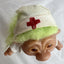Vintage Dam Troll Doll Nurse Green Hair Brown Eyes 1986 Rare