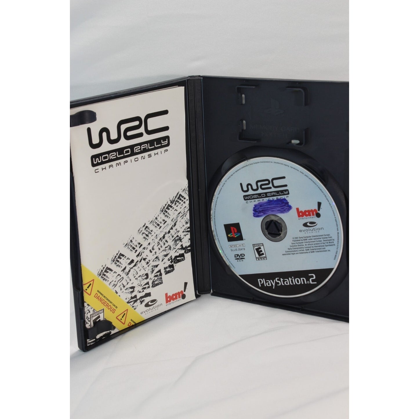 WRC World Rally Championship PlayStation 2 PS2 Tested Video Racing Game Used