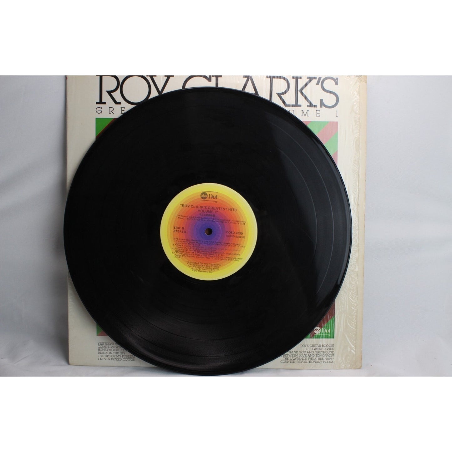 Roy Clark – Greatest Hits Volume Vinyl Record Used