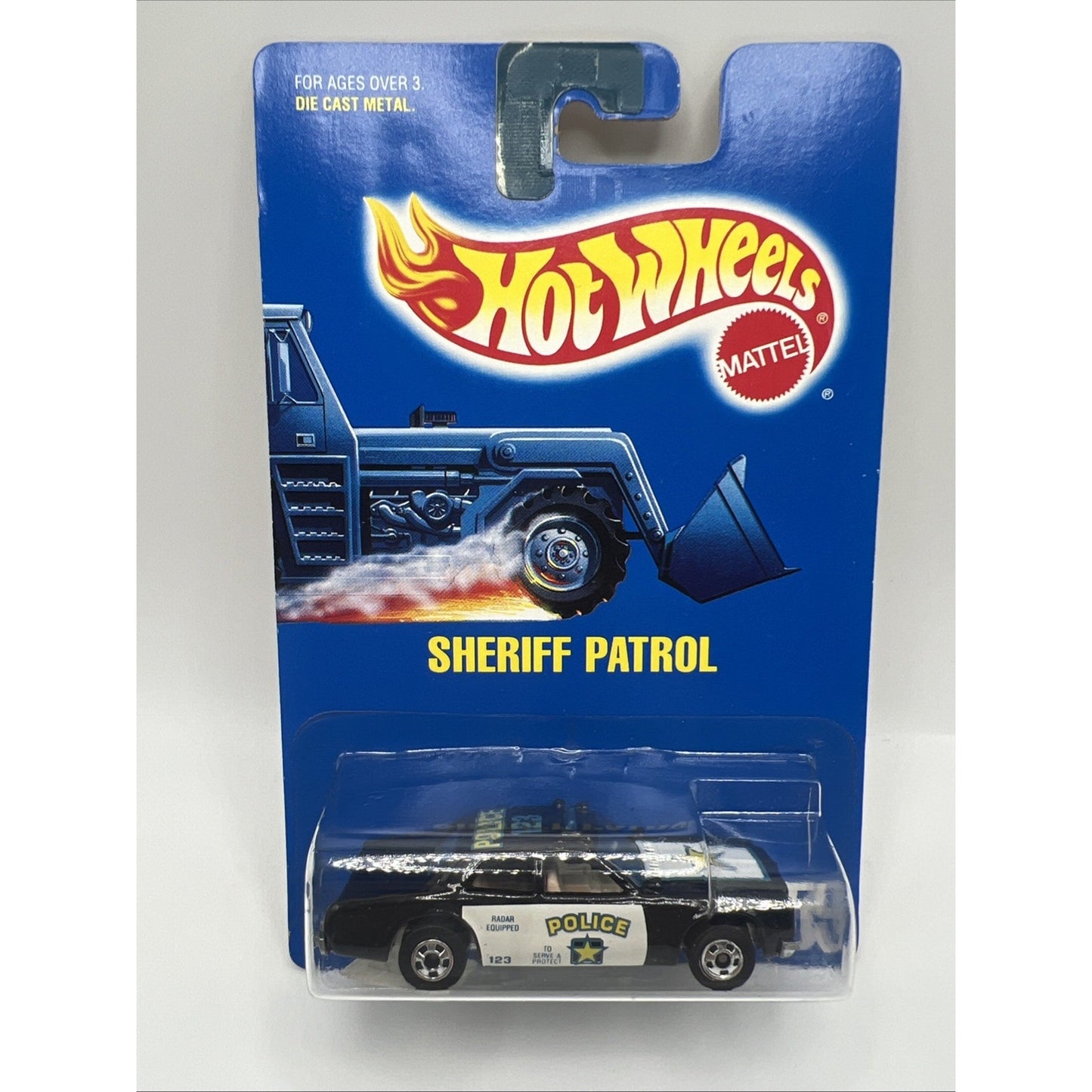 Hot Wheels Sheriff Patrol Police Car #59 Squad 911