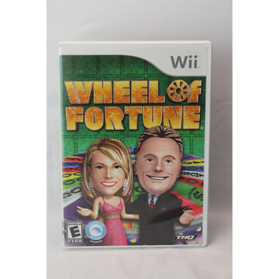 Wheel of Fortune Nintendo Wii Tested Video Game Used